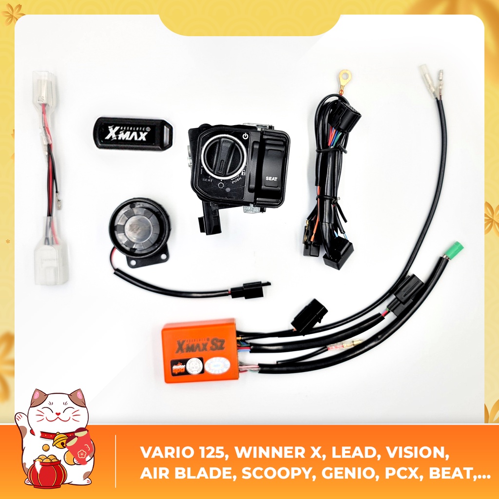 Smartkey Xmax 5.0 S2 dành cho Winner, Vario 125, Click 125,Vision, Scoopy, Genio, AB, PCX, Lead, Beat,...