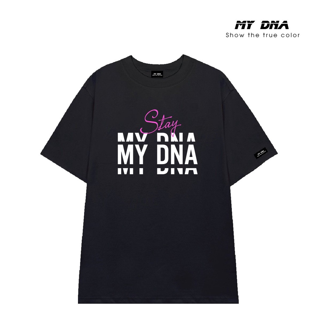 Áo thun phông local brand có bigsize 100kg cặp đôi nam nữ unisex form rộng cotton fullbox MY DNA by 