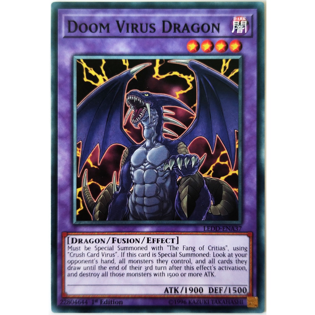 [Thẻ Yugioh] Doom Virus Dragon |EN| Common