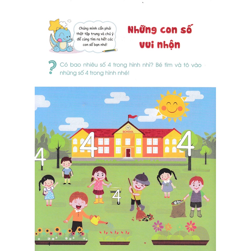 Sách – Khủng Long Tinh Nghịch - Sân Chơi Trí Tuệ - Giúp Bé Phát Triển Khả Năng Chú Ý (AP)