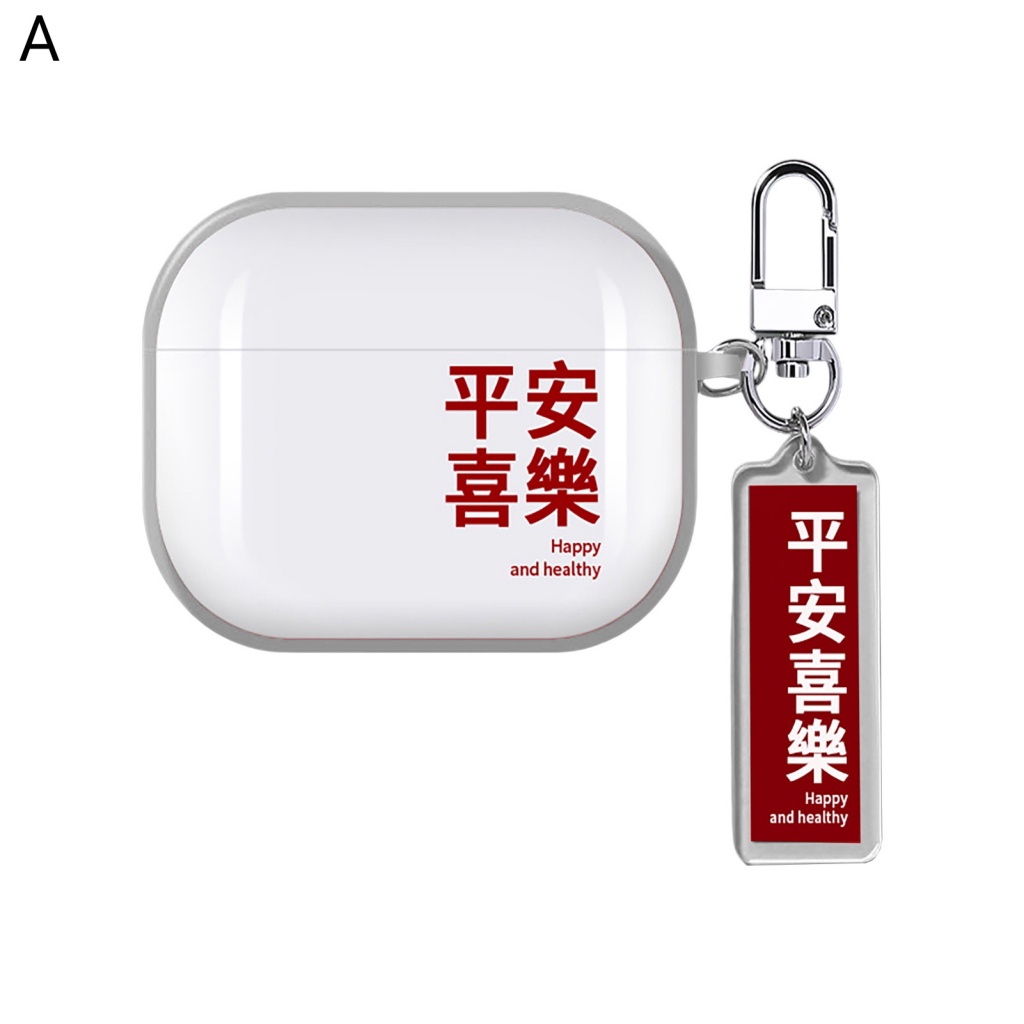 Vỏ bọc bảo vệ hộp sạc tai nghe không dây LENOVO TPU chống trầy xước chống bụi bẩn thích hợp cho Airpods 1/ 2/ 3