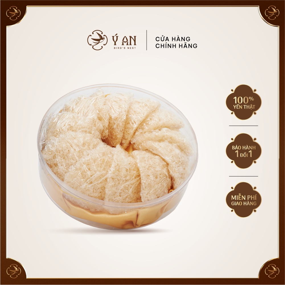 Tổ yến tinh chế sợi ngắn nguyên chất Ý An hộp 50gr/100gr