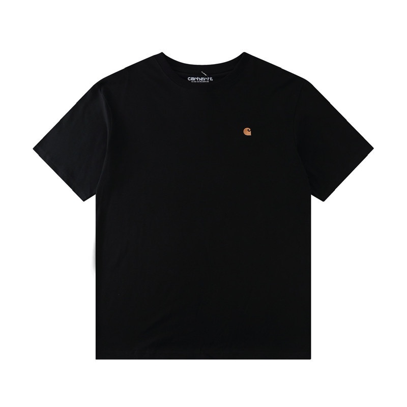 Áo Thun Thể Thao Tay Ngắn Vải Cotton Thêu Họa Tiết CARHARTT Thời Trang Cho Nam Và Nữ