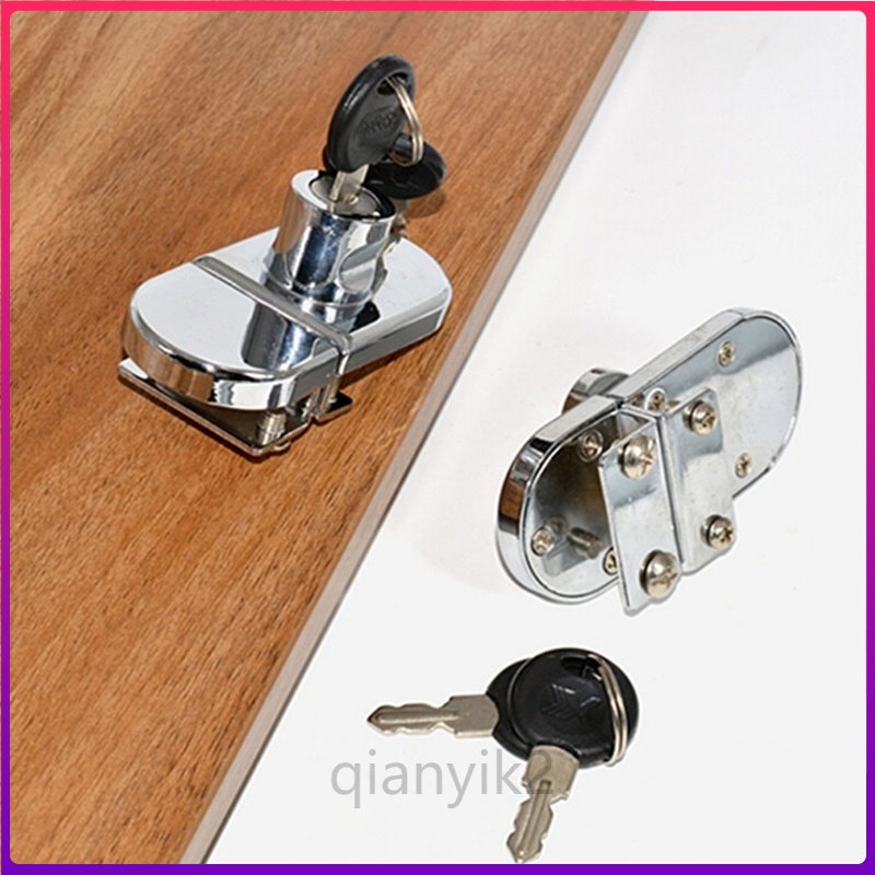 Ổ Khóa Cửa Kính / Tủ Trưng Bày Một / Hai Cửa Bằng Hợp Kim Kẽm