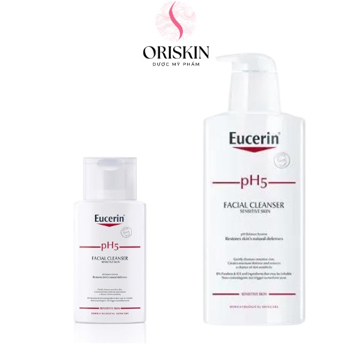 Eucerin - Sữa Rửa Mặt cho da nhạy cảm Eucerin PH5 Facial Cleanser Sensitive Skin