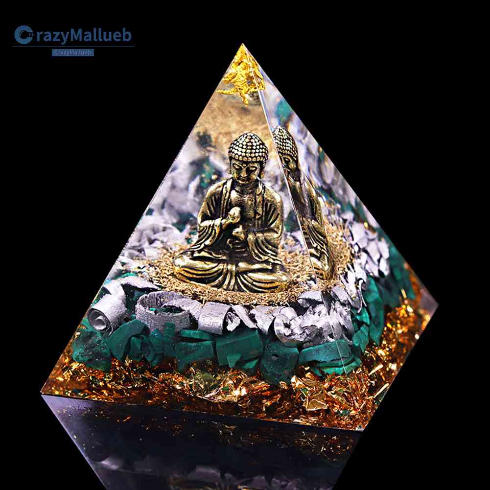 Kim Tự Tháp Bằng Pha Lê Tự Nhiên Giúp Thư Giãn Trang Trí Nhà Cửa / Văn Phòng