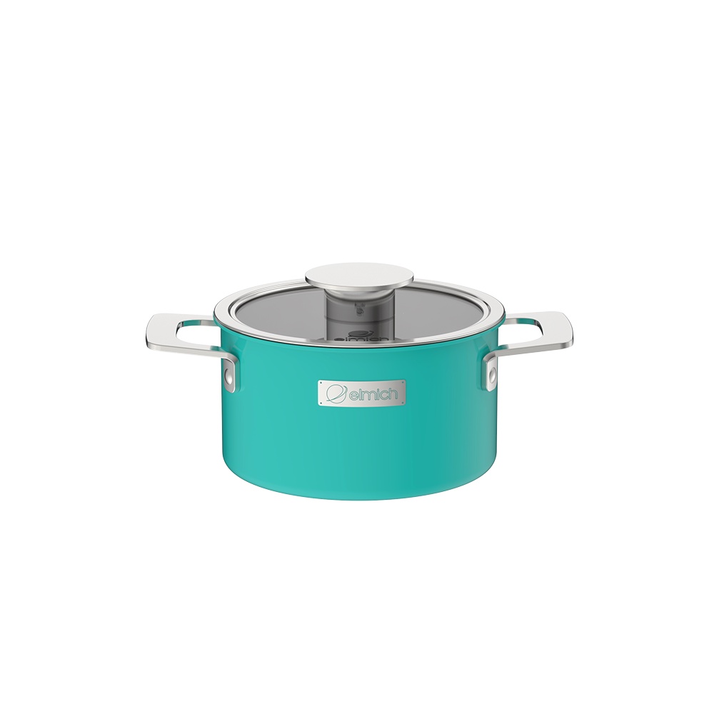 Nồi inox liền khối Elmich Hera size 16cm-18cm-20cm-22cm-26cm
