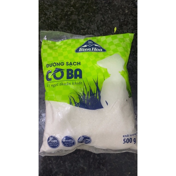Đường Sạch Biên Hòa CÔ BA 500G