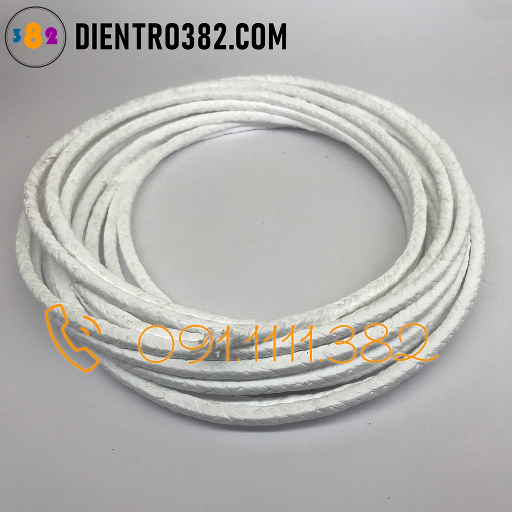Dây amiang chèn tết teflon, gioăng vuông teflon kích thước 4x4 đến 20x20 bán theo mét