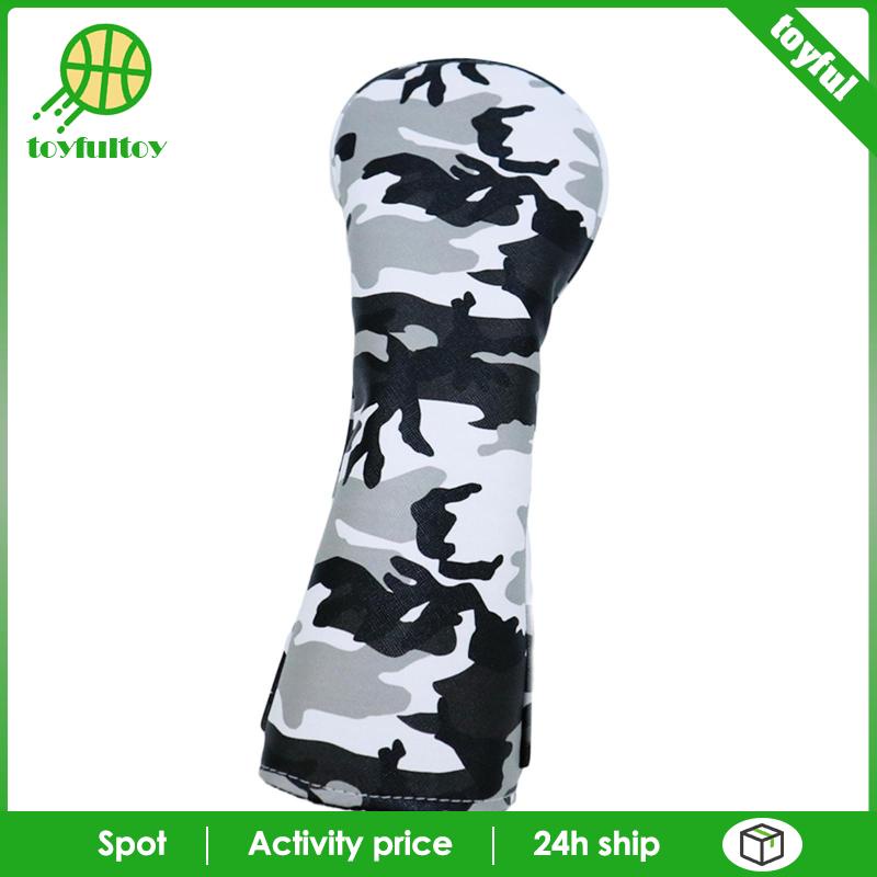 Vỏ Bọc Đầu Gậy Đánh Golf Bằng Gỗ Kèm Thẻ Số