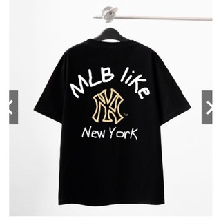 Áo phông nam nữ mlb gấu tay lỡ áo thun nam nữ ny cực đẹp