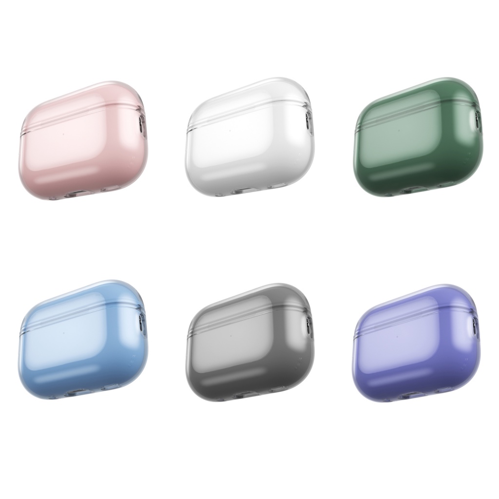 Vỏ bọc bảo vệ hộp sạc tai nghe không dây LENOVO TPU trong suốt chống sốc chống trầy xước thích hợp cho Airpods Pro 2