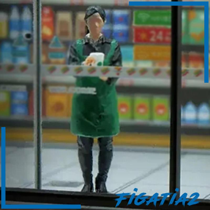 Mô Hình Quán Cà Phê Bán Hàng Tự Lắp Ráp Tỉ Lệ 1 / 64