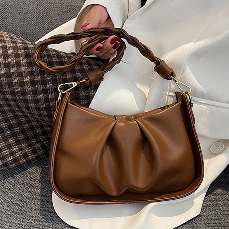 Túi Đeo Chéo Xếp Ly Thời Trang Dành Cho Nữ