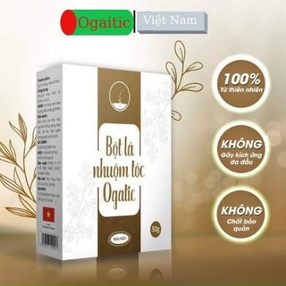 Bột Nhuộm  Tóc Ogatic Mầu Nâu