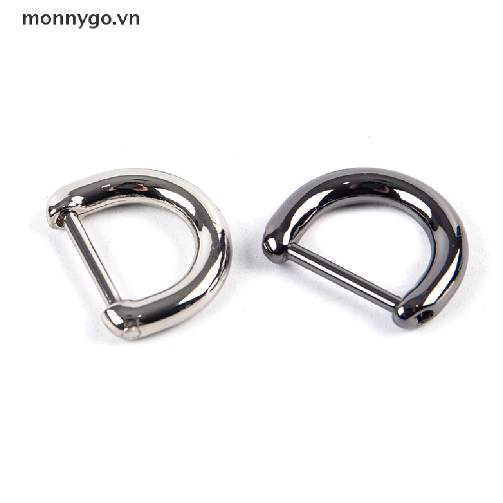 Khóa Kim Loại Chữ D Chuyên Dụng Cho Dây Đeo Túi Xách Da