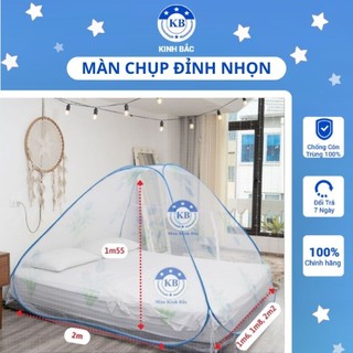 Màn Chụp Tự Bung Đỉnh Nhọn Kinh Bắc - Mùng chụp gấp gọn đỉnh chóp