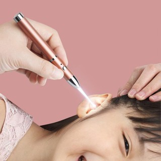 Lấy ráy tai có đèn LED, Bộ dụng cụ lấy ráy tai cho bé, cây lấy ráy và nhíp gắp cao cấp Chính hãng Fujika