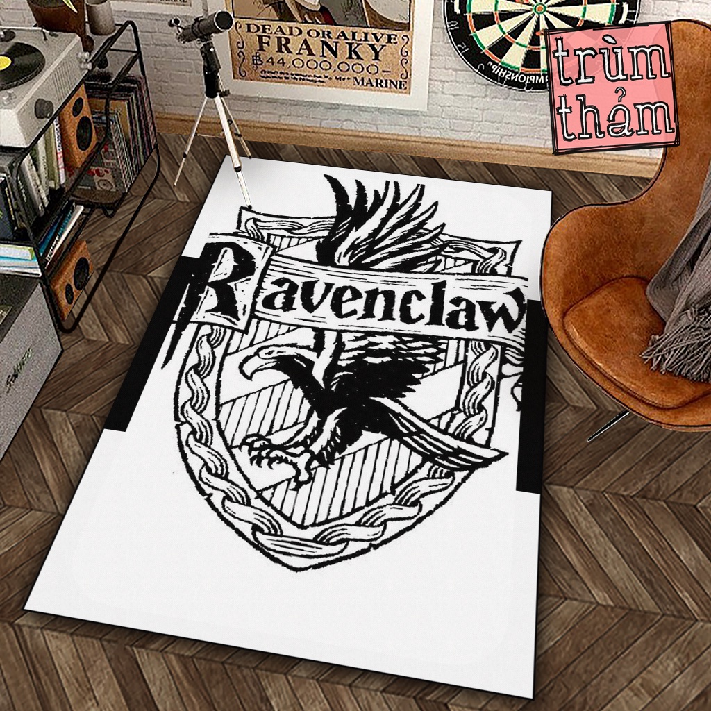 Thảm Trang Trí Jmcase Harry Potter Ravenclaw Phim Ảnh X Decor Phòng Ngủ Phòng Khách Văn Phòng