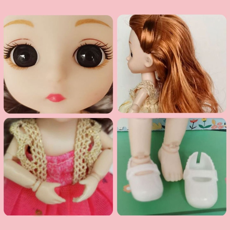 Bộ 4 Búp Bê Mini 5 inch Dành Cho Bé Gái