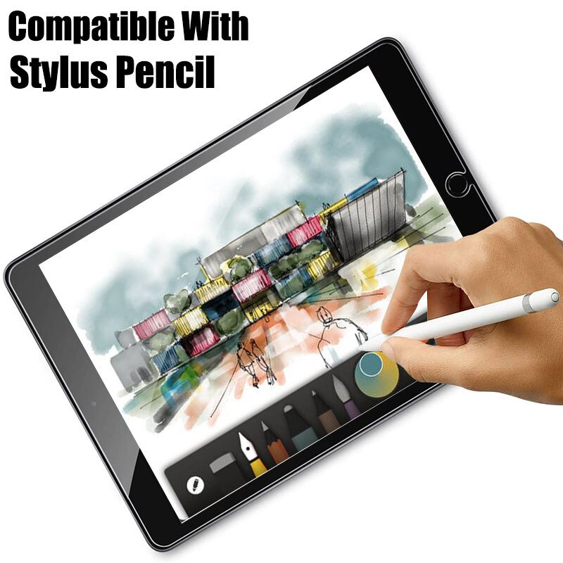 Set 2 Kính Cường Lực Bảo Vệ Màn Hình Cho Ipad Pro 12.9 11 10 10.9 2022 Ipad Air 5 4 3 2 1 2020 Mini 6 9.7 9 10.2