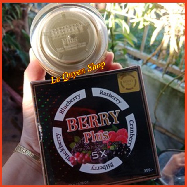 𝐐𝐮𝐞𝐞𝐧𝐁𝐞𝐚𝐮𝐭𝐲 - [Hàng chĩnh hãng] Kem Giảm Nám, Tàn Nhang 4K Berry Plus 5X Extra Whitening Cream Thái Lan 20gr | BigBuy360 - bigbuy360.vn