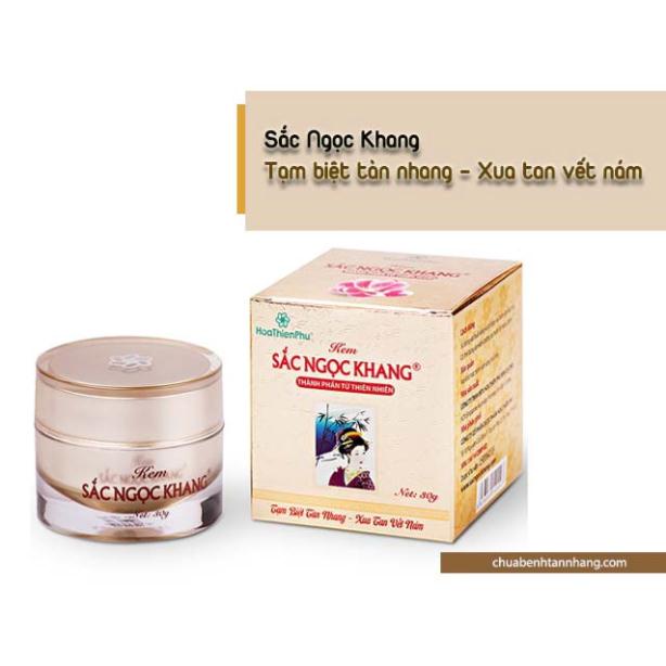 Sắc ngọc khang dưỡng da ban đêm lọ 10g - 30g Hoa Thiên Phú