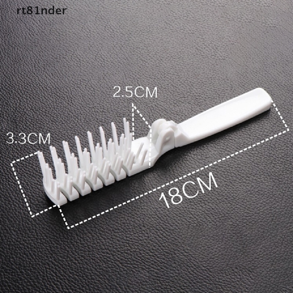 Rt Lược Nhựa mini Gấp Gọn Bỏ Túi Tiện Lợi Cho Du Lịch