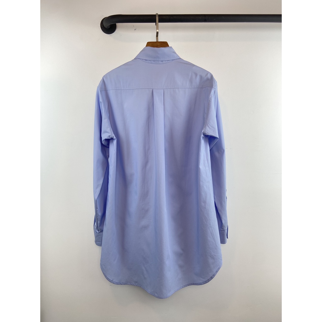 Áo sơ mi dáng dài thời trang cao cấp thương hiệu Burberry thiết kế thoải mái năng động, cá tính