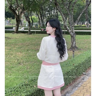 🌿 SET DẠ TWEET SANG CHẢNH * ROSE * siêu hot