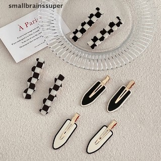 set 2 Kẹp tóc hình thật đen trắng