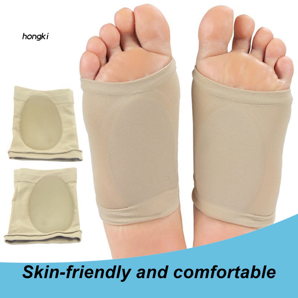 Set 2 Đai Silicone Quấn Lòng Bàn Chân Hấp Thụ Sốc Hiệu Quả