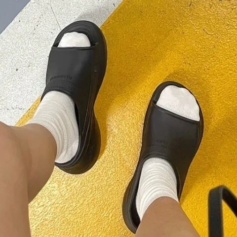 Dép Balenciaga Đế Dày Thoáng Khí Chống Trượt Thời Trang Đường Phố Cho Cặp Đôi