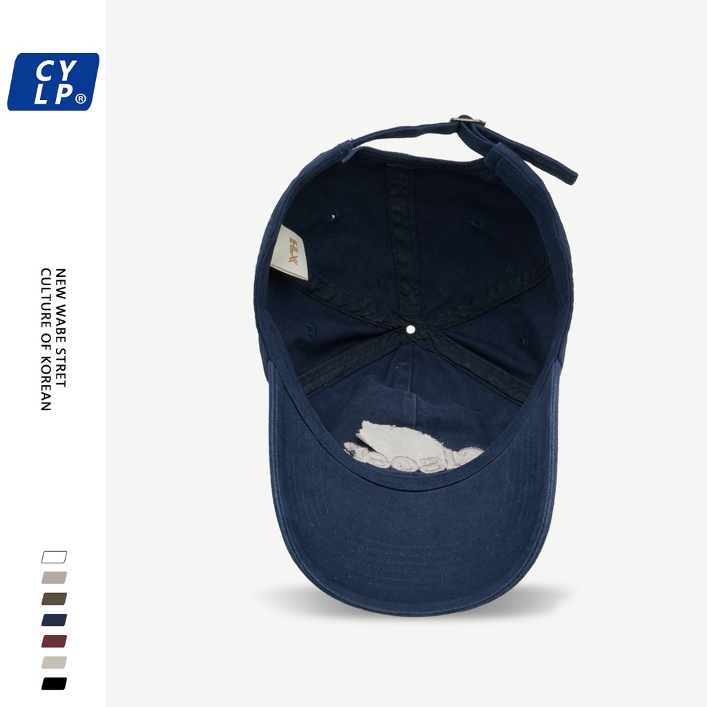 Mũ Lưỡi Trai Thêu Chữ Phong Cách Hàn Quốc Thời Trang Đường Phố Mới