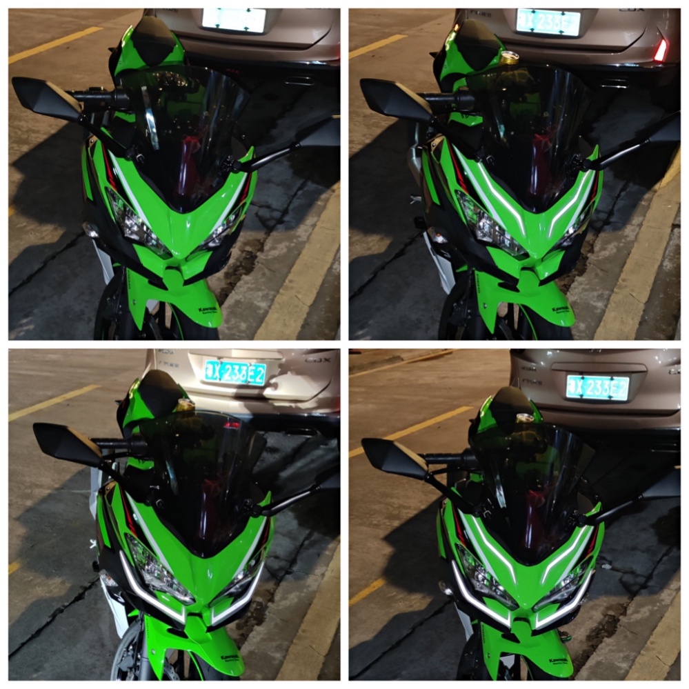 Miếng Dán Trang Trí Chống Nắng Chống Thấm Nước Cho Xe Mô Tô Kawasaki NINJA400 H2 H2SX