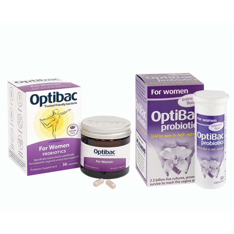 Viên uống phụ khoa - OPTIBAC PROBIOTICS  -  30v