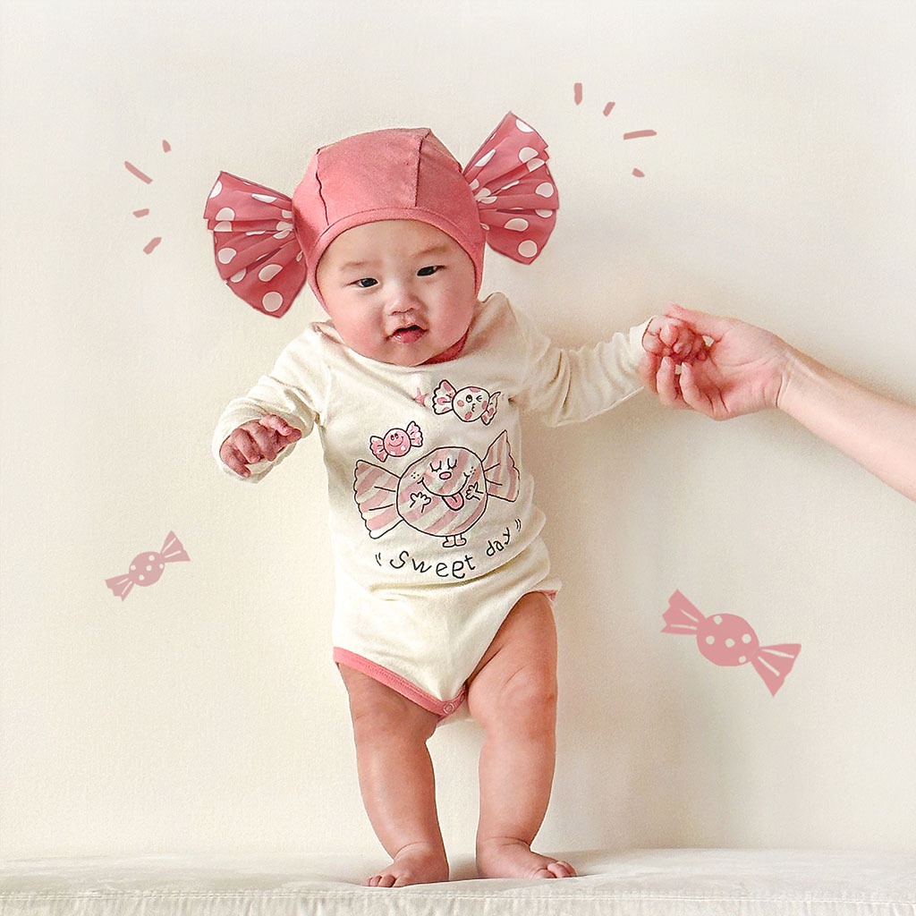 Bộ Áo Liền Quần Dáng Dài Phong Cách Thời Trang Mùa Xuân Mới Cho Bé 0-24 Tháng Tuổi Ul6