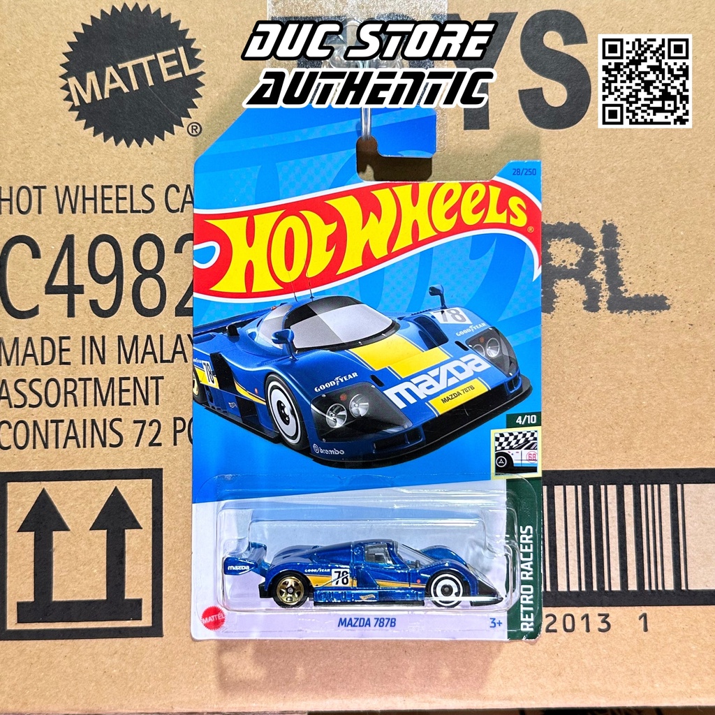 Ducstore.vn Xe mô hình HKH01 Hot Wheels Mazda 787B