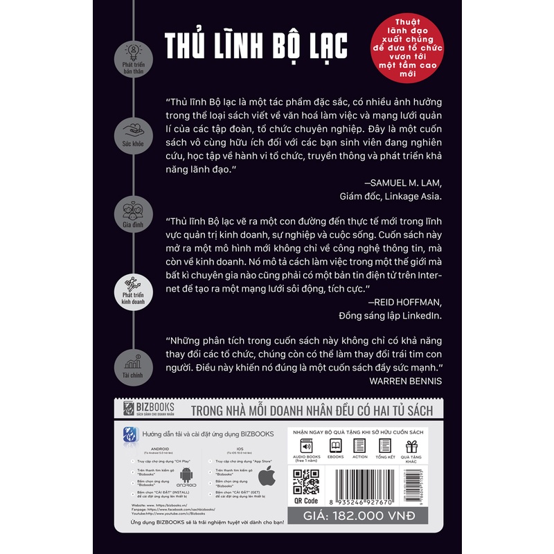 Sách - Thủ Lĩnh Bộ Lạc: Thuật Lãnh Đạo Xuất Chúng Để Đưa Tổ Chức Vươn Tới Một Tầm Cao Mới
