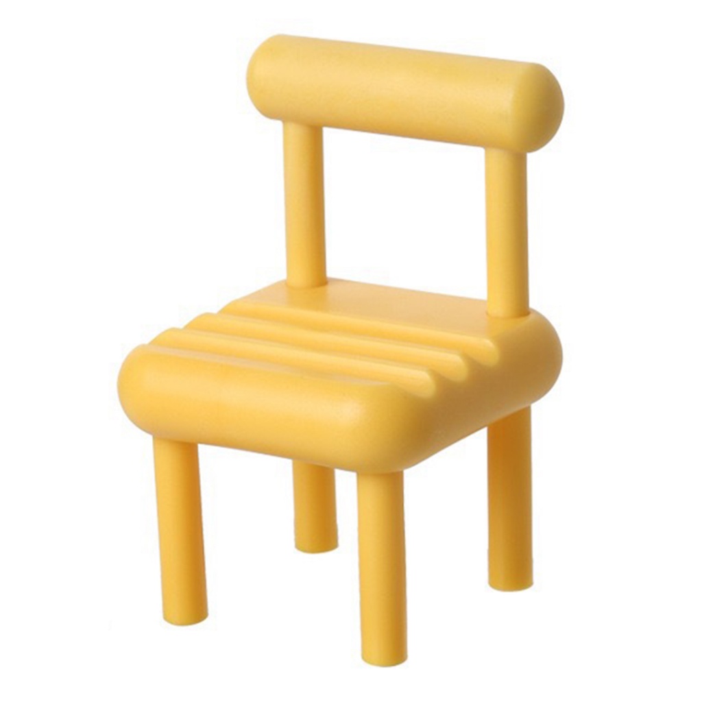 Giá đỡ điện thoại di động LENOVO kiểu dáng ghế mini ba rãnh không bị phai màu trang trí bàn làm việc