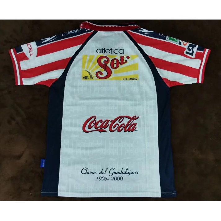 Áo Bóng Đá Đội Tuyển Chivas 1998 / 99 1999 / 2000 Phong Cách Retro 2008