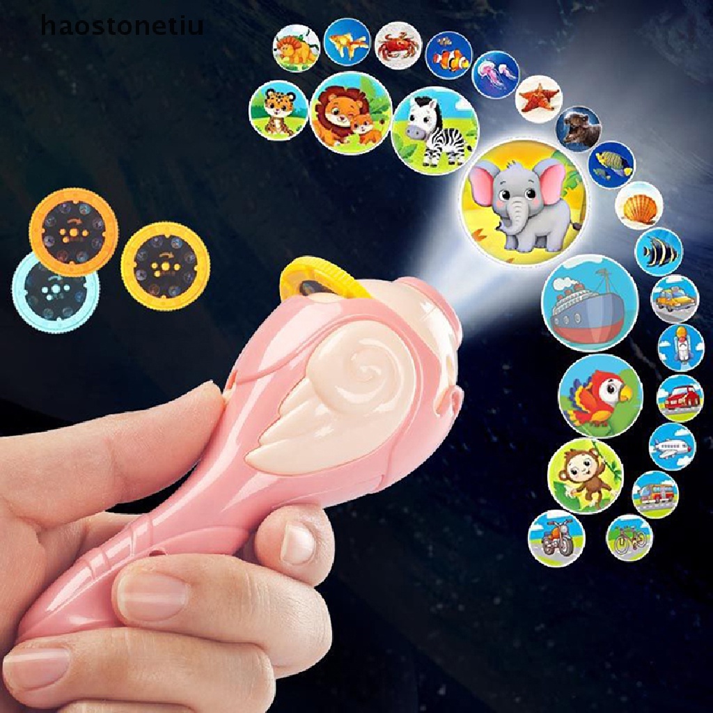 Máy Chiếu Đèn Pin Dùng Kể Chuyện Ngủ Cho Bé