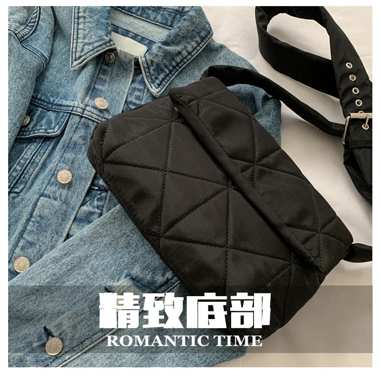 Túi Đeo JASMIN NOIR Chéo Vải Oxford Thiết Kế Đơn Giản Thời Trang Cho Nữ