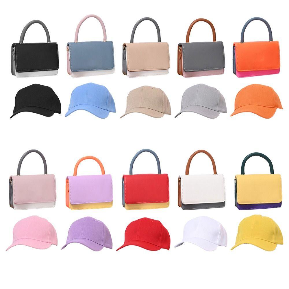 Túi Da Đeo Chéo Kèm Mũ Thời Trang Phong Cách Châu Âu