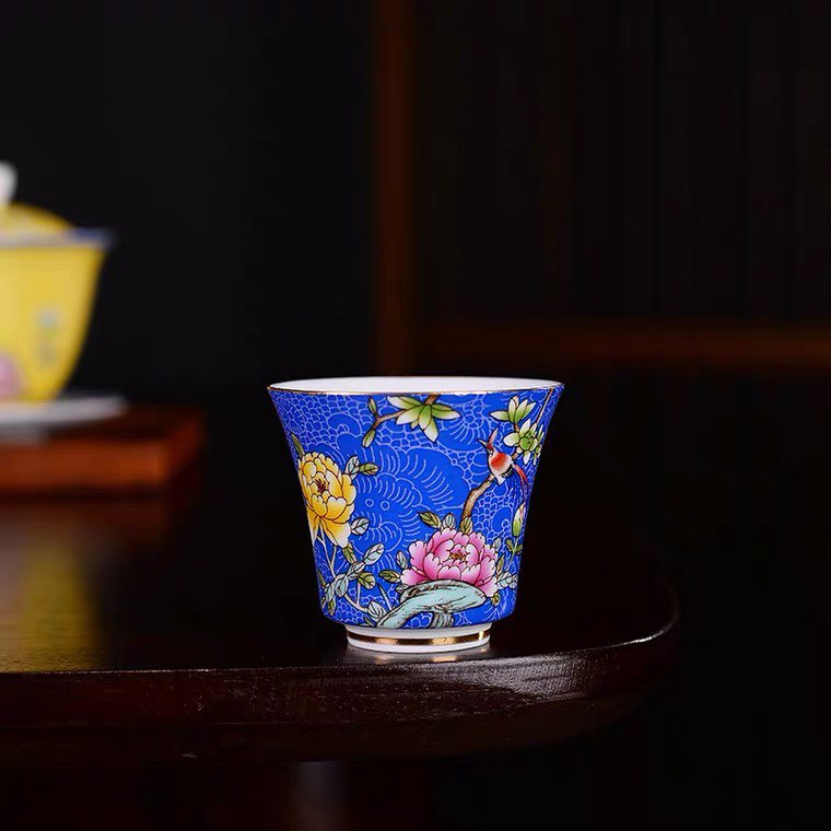 Set 6 chén Cung Xuân Hỷ Tước