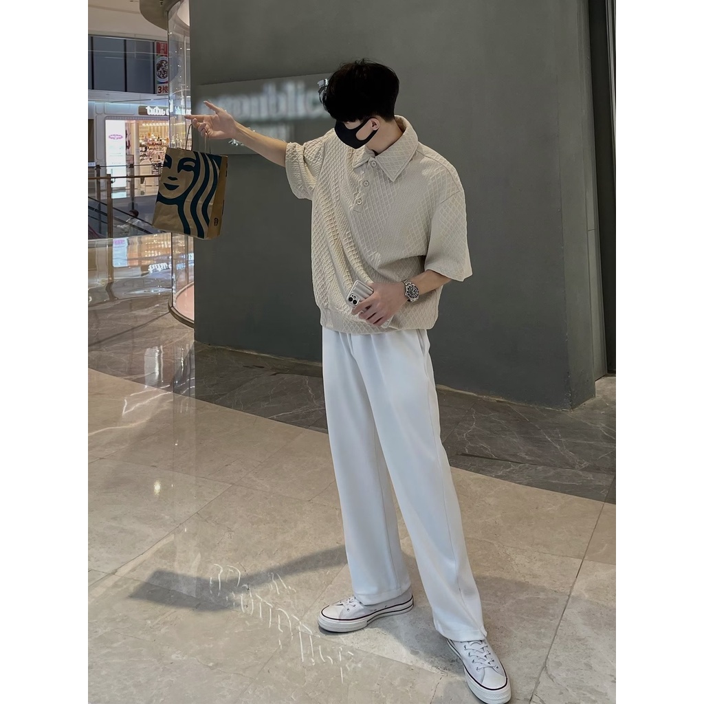 Áo Thun polo Ngắn Tay Thời Trang Mùa Hè Dành Cho Nam