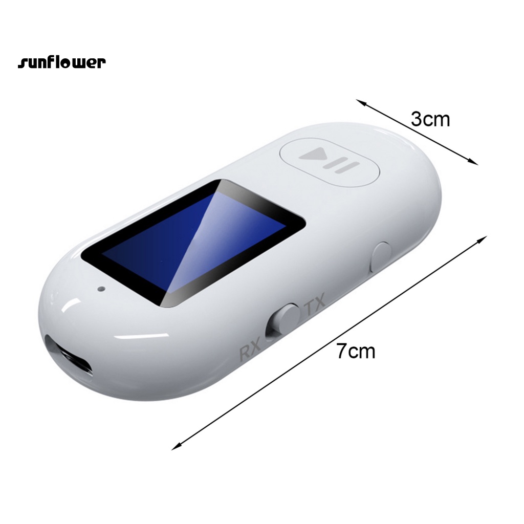 Thiết Bị Nhận Tín Hiệu Bluetooth 5.0 2 Trong 1 Giắc Cắm 3.5mm