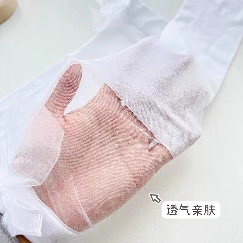 Tất Nhung Dài Qua Gối Đính Nơ Phong Cách Lolita