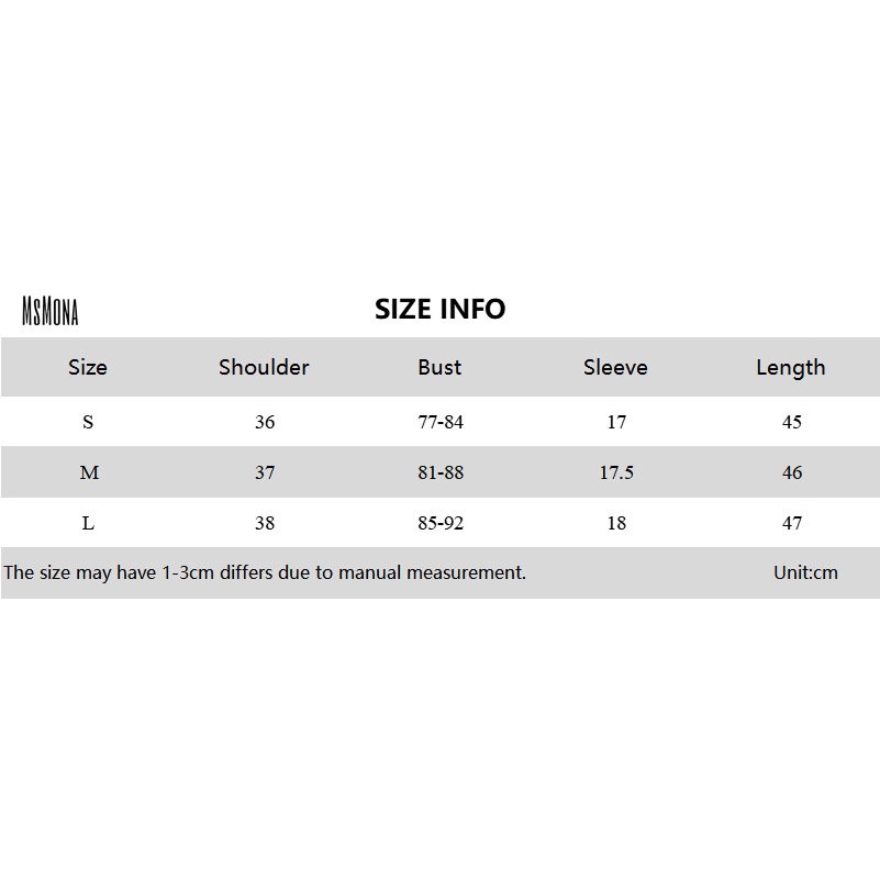 MsMona Áo Thun Tay Ngắn Cổ Tròn Màu Trơn Thời Trang 2023 Cho Nữ