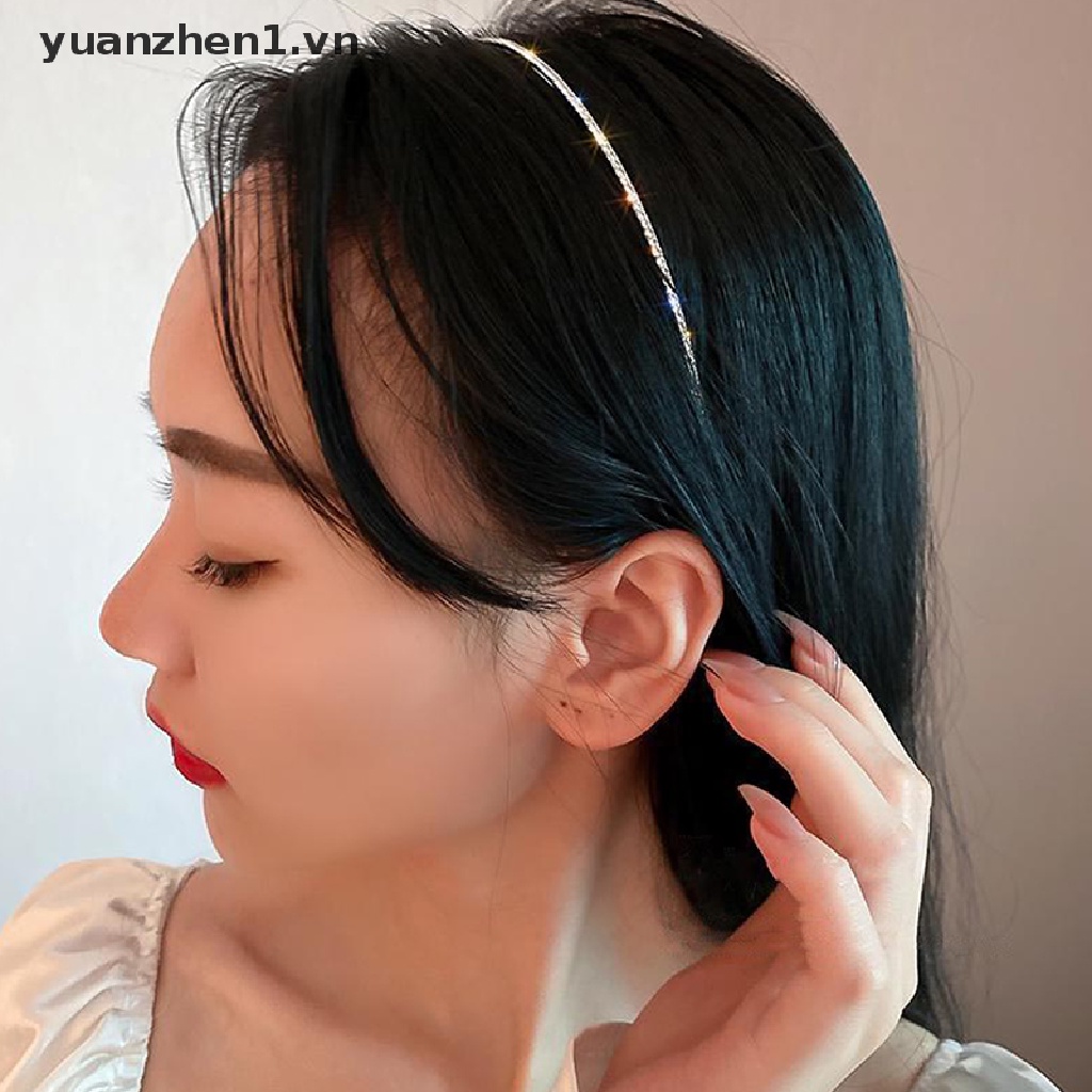 Băng Đô Cài Tóc Đính Đá Pha Lê Hình Nơ